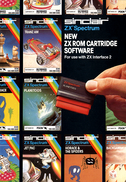 Sinclair ROM Cartridge Software Catalogue for ZX Interface 2 and 