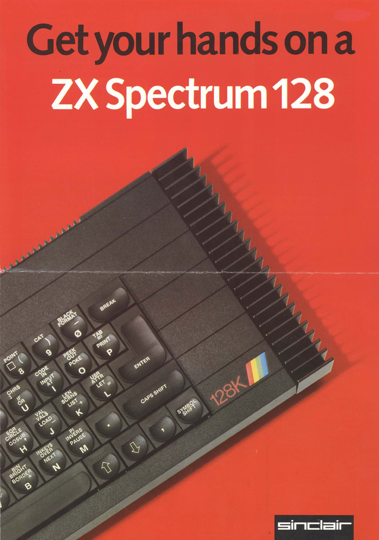 ZX Spectrum 128K Brochure Front