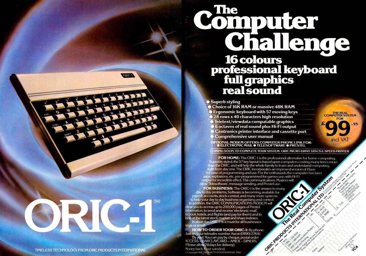Oric-1 Advert