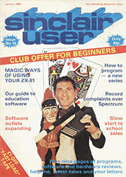 Sinclair User January 1983