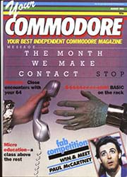 Your Commodore August 1985