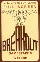 3 - Breakout (1981)