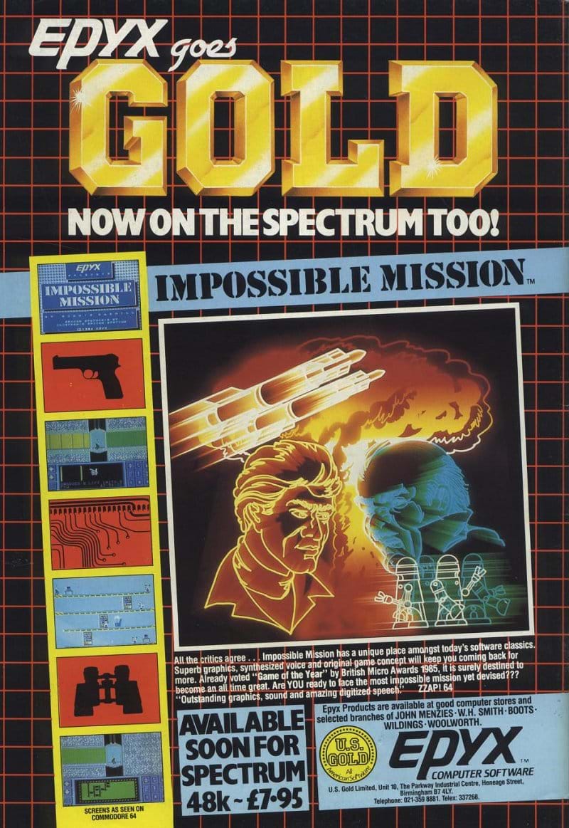 Impossible Mission Advert